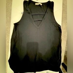 Black Sleeveless Top